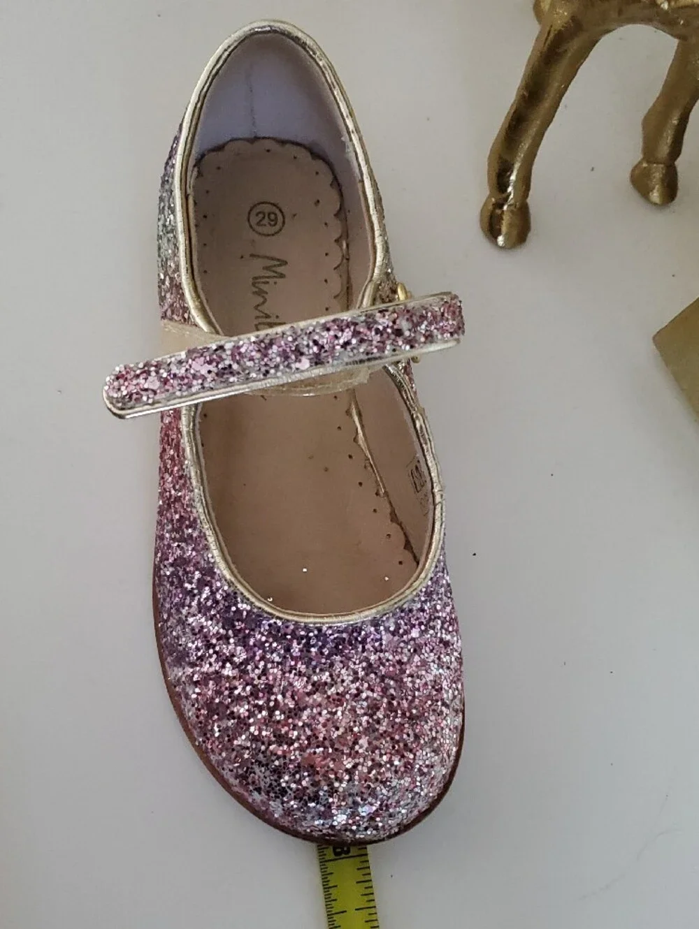 Mini Boden Sparkly Dress Shoes